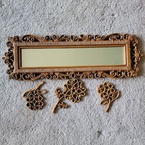Vintage Mirror and Wall Decor